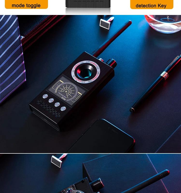 Профессиональный детектор антишпионских камер K68, сканер подслушивающих устройств, защита от радиочастотных сигналов, скрытые гаджеты, автомобильный GPS-трекер, искатель