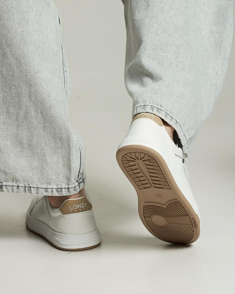 Кроссовки Lonza 23276 36 белые кожа