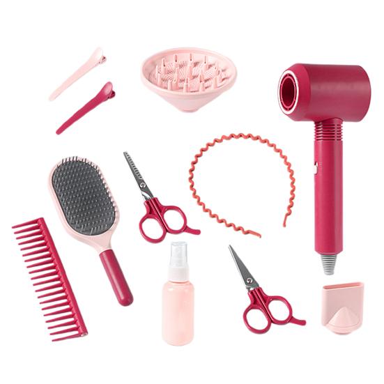 Игровой набор для девочек «Парикмахерская» Набор для укладки волос с феном