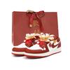 Air Jordan 1 Low Винтажные Баскетбольные Кроссовки Женские Красные FJ3465-160(Team354-SBOX)