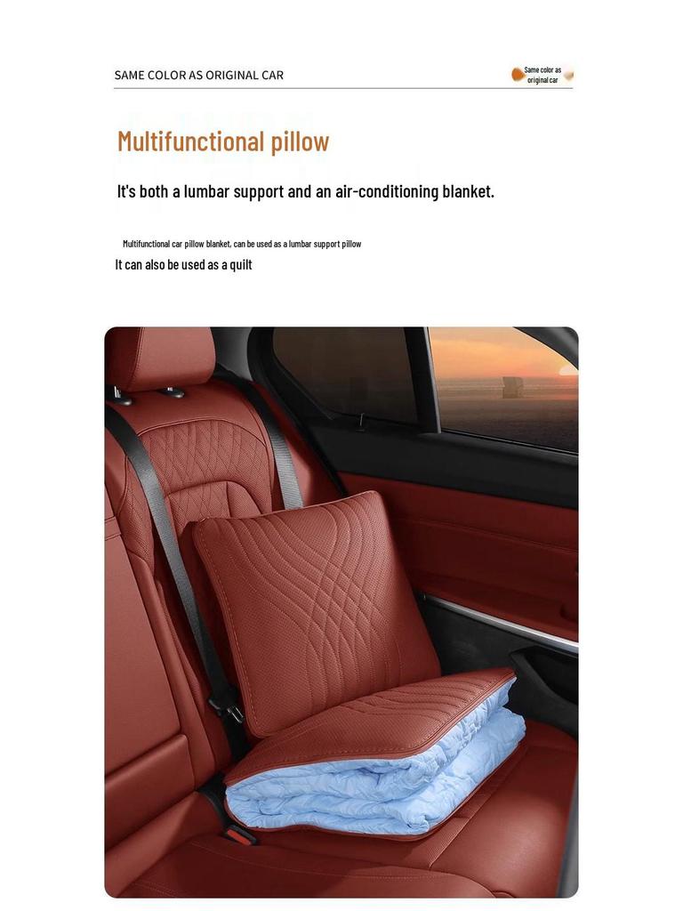 BMW Headrest & Lumbar Support: 5 & 7 Series Neck Pillow and Waist Pad
