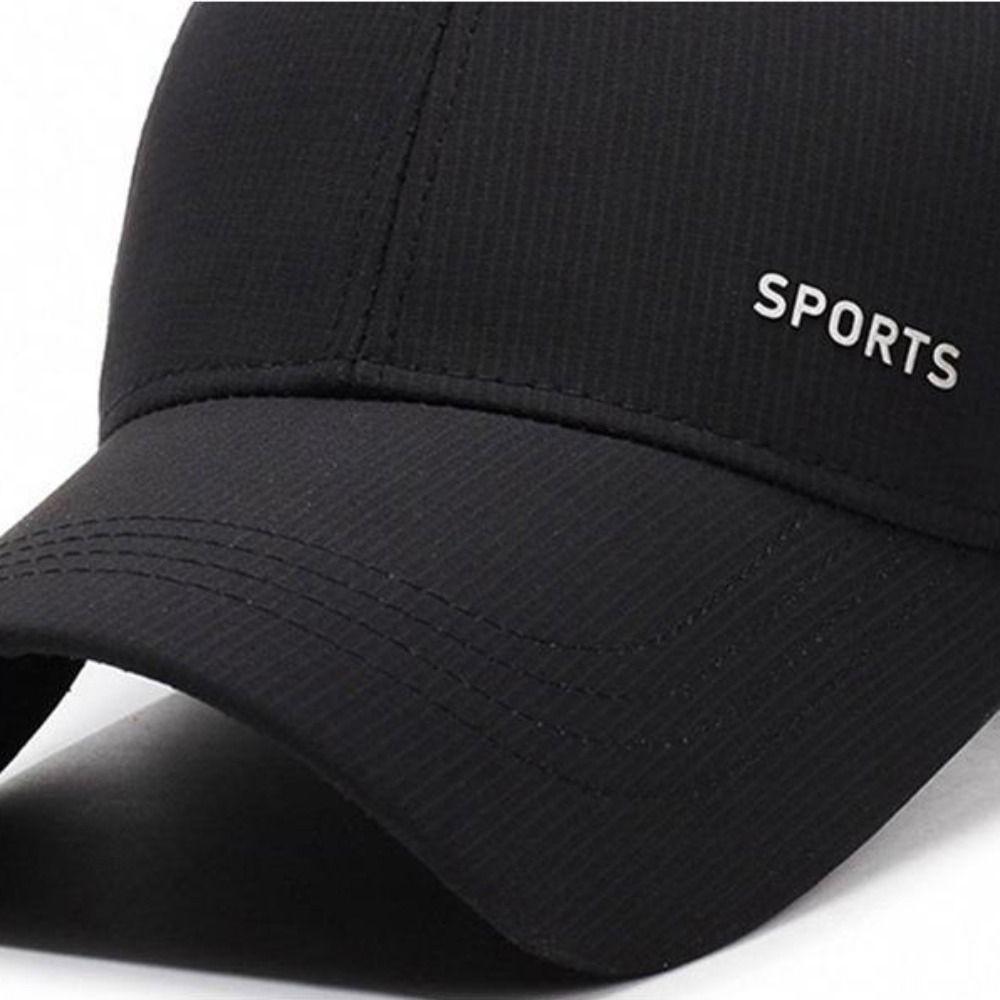 Polyester Mesh Baseball Hats Washable Quick Drying Baseball Caps Outdoor Sport