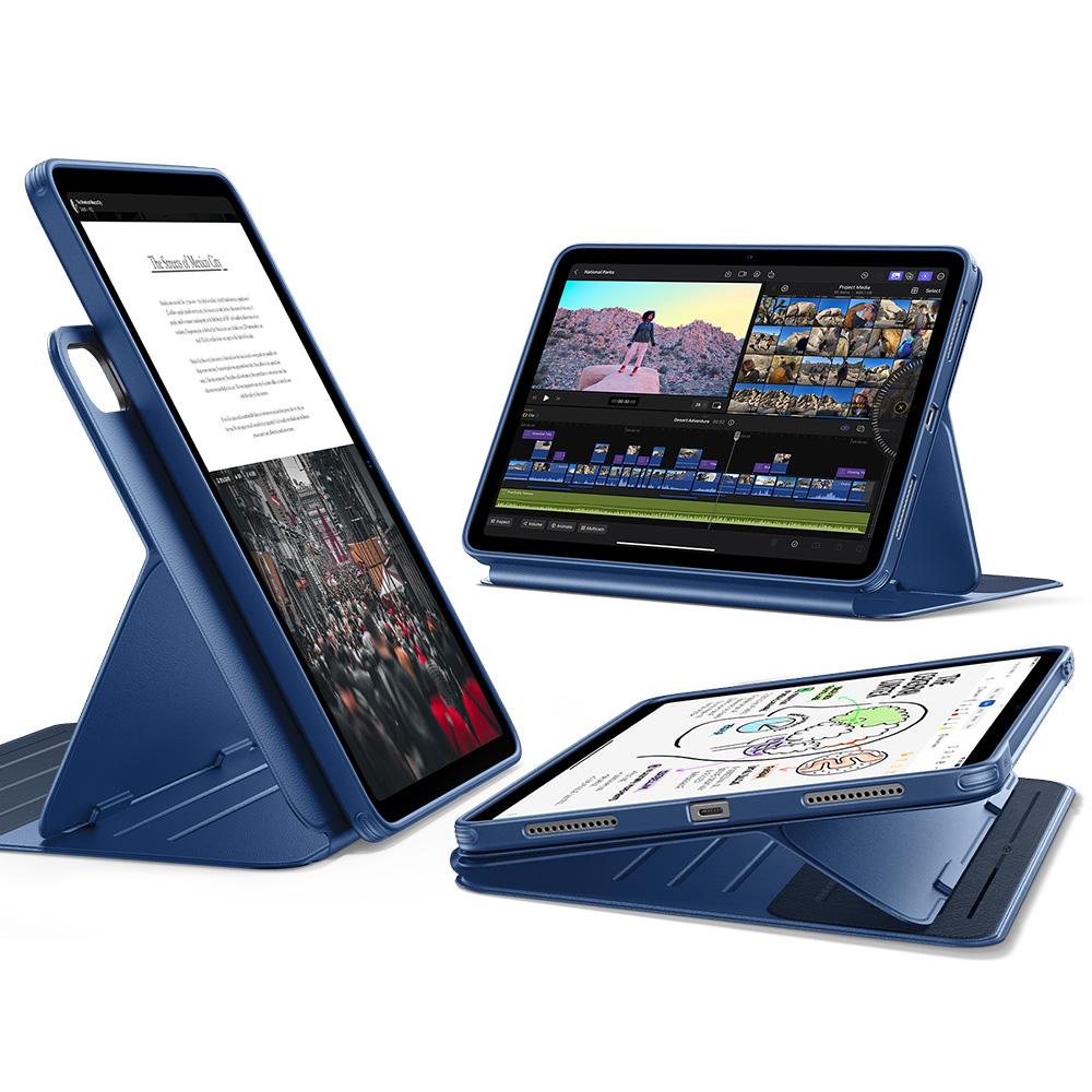 Чехол ESR для iPad Air 13/11 дюймов M4/M3/M2 (//) Мощный магнитный чехол для iPad Air 5-го/4-го поколения (/)Автоматическое пробуждение