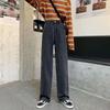 Women's High-Waist Wide-Leg Jeans - Slim, Straight, Loose-Fit Trousers for Autumn 2023