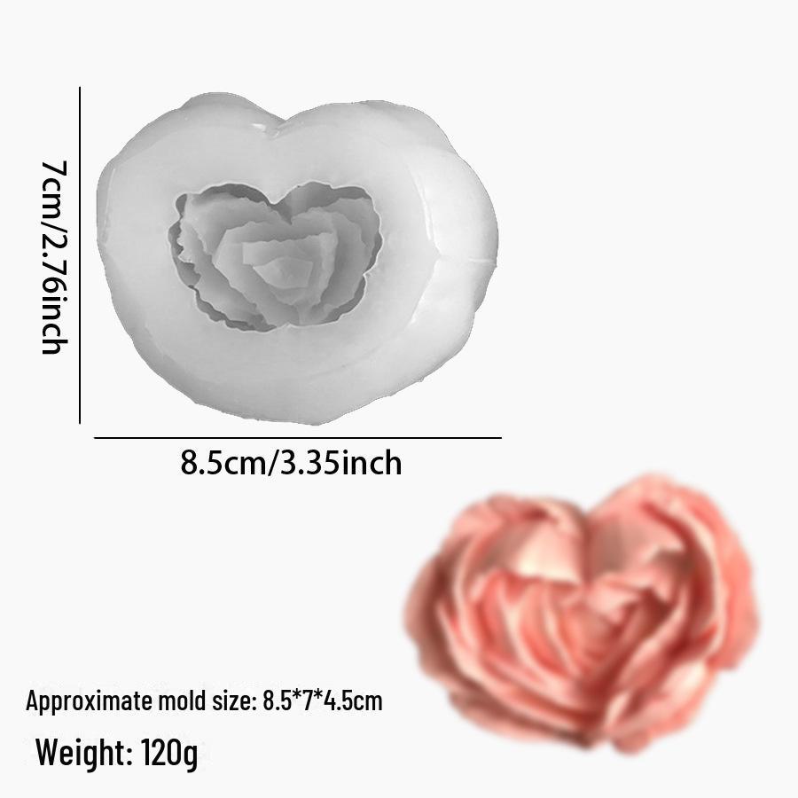 3D форма для мыла и свечей из смолы «Персик и вишневый цвет» своими руками