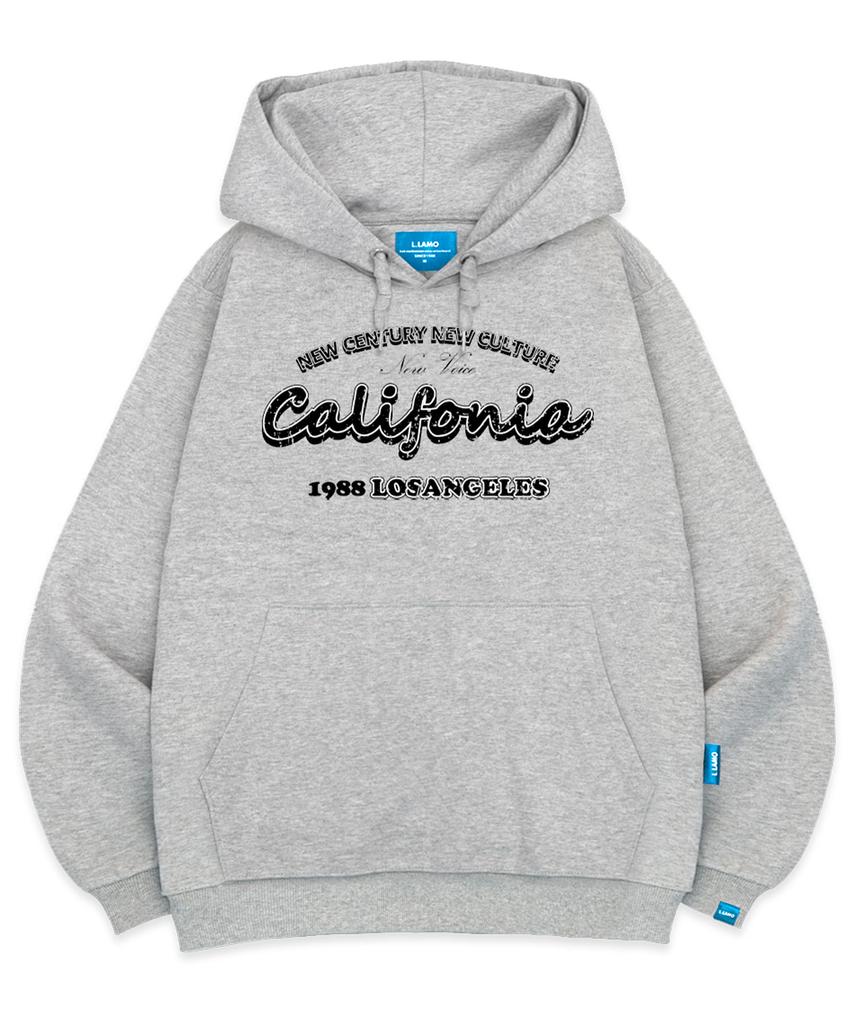 Худи H 1988 Los Angeles с флисовой подкладкой Унисекс Большой размер M~4XL (Тип Б)