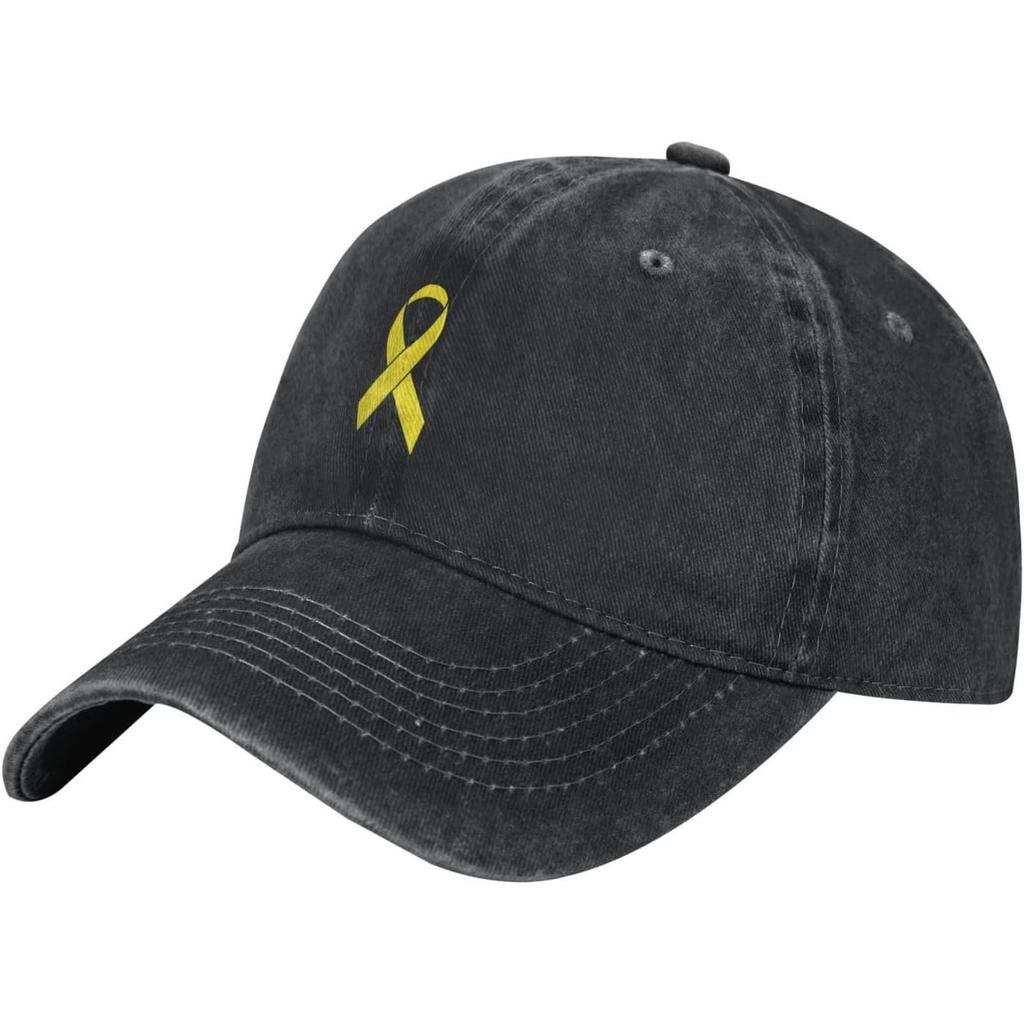 Sarcoma Awareness Ribbon Baseball Cap Washed Cotton Adjustable Golf Hat Casual for Unisex Women