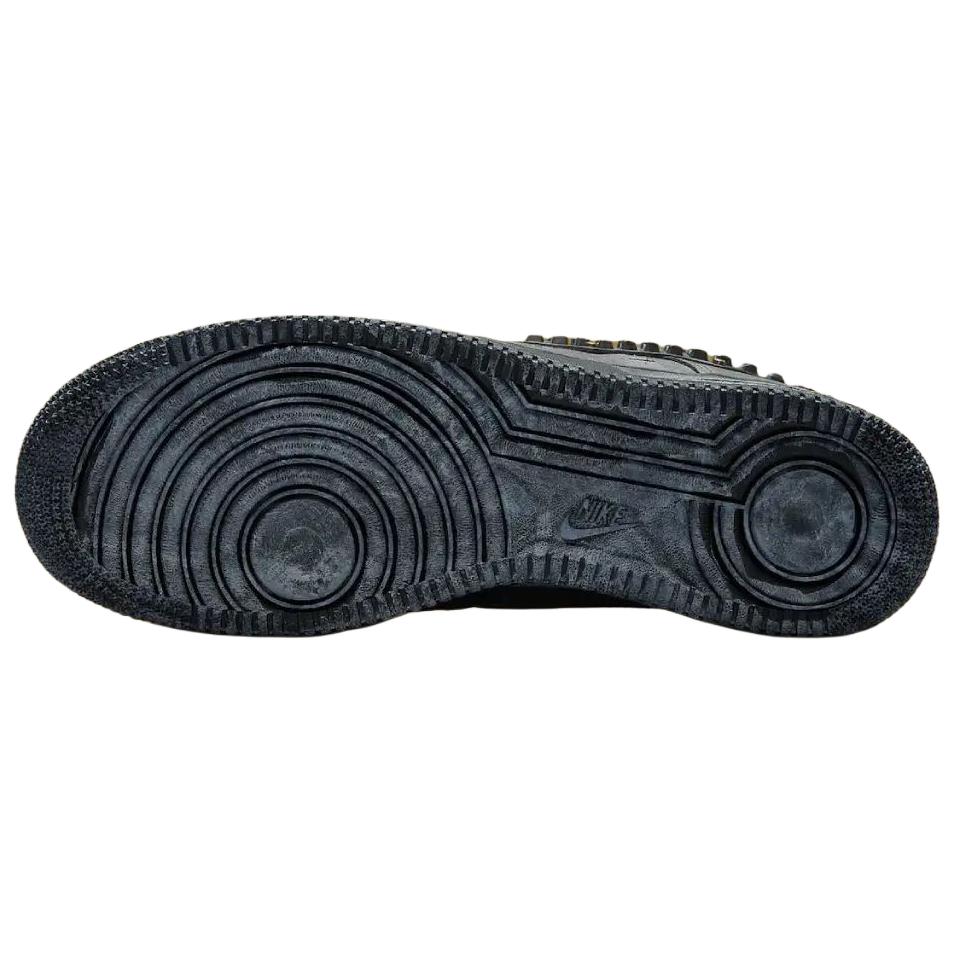 Nike Кеды низкие для скейтборда Air Force 1 износостойкие Унисекс Черные кроссовки IH4965-254