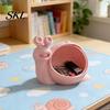 Clutter Storage Container Cute Snail Box, 3D Printed Novelty Ornament, Trinket Small Jewelry Box Holder with Lid, Fun Desk Organizer for Hair Ties