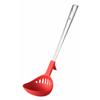 Oaks Uchicook Colander Ladle, No Need for a Slotted Ladle, Red, Made In Japan, UCS9R