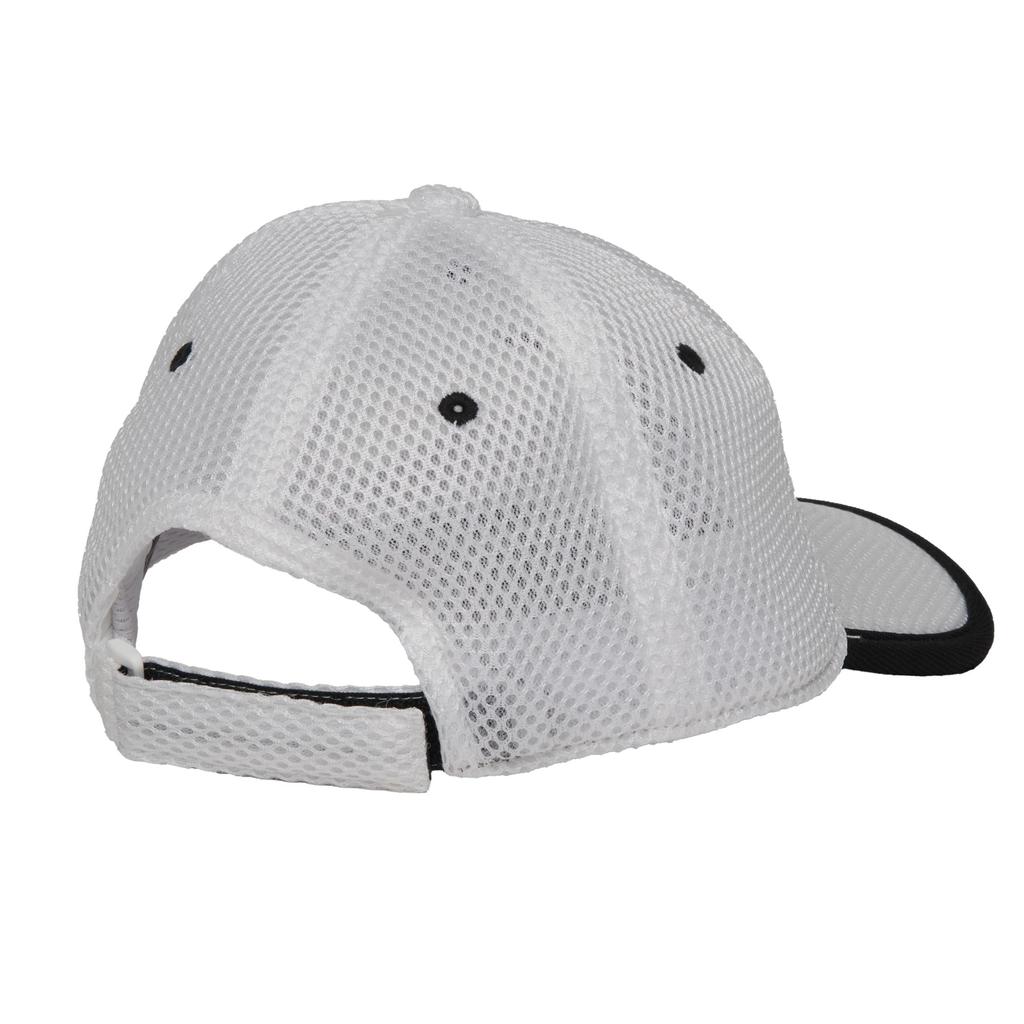 Mizuno Junior Air Mesh Sun White Cap, Protection, Summer, C2JWB411, Kids,