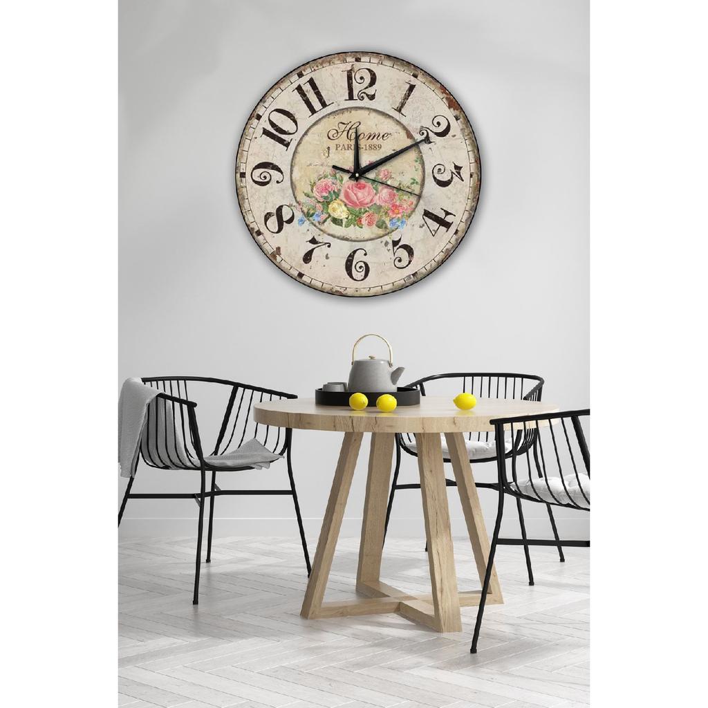 Retro Design Wall Clock 35x35cm