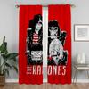 Разделительные шторы Ramones для современной гостиной, шторы для затемнения, шторы для домашнего интерьера, 2 штуки, тюль для штор на окна в спальню