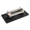Распределительная коробка M4 с шиной питания, 6 клемм, 300А, 12-48В, антикоррозийная, для автомобилей, грузовиков, автодомов, морских судов