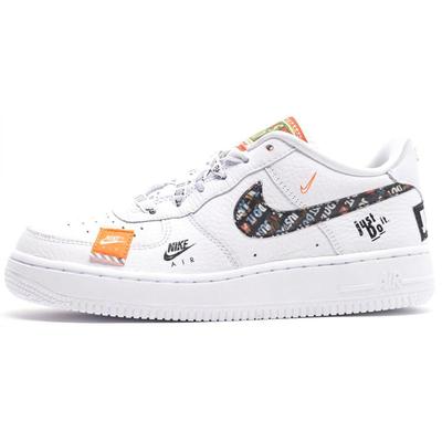 Кроссовки Air Force 1 Low Just Do It Pack Белые GS AO3977-100
