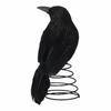 Realistic Artificial Crows Halloween Fake Bird Ghost Tree Top Decoration Halloween Party Props Horror Crow Decoration