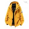 Women Men 3-in-1 Winter Jacket With Down Liner Waterproof Windproof Outdoor Hiking Coat