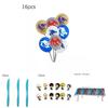 Vibrant Happy Birthday Balloons Beyblade Burst Theme Party Set For Boys Celebrations