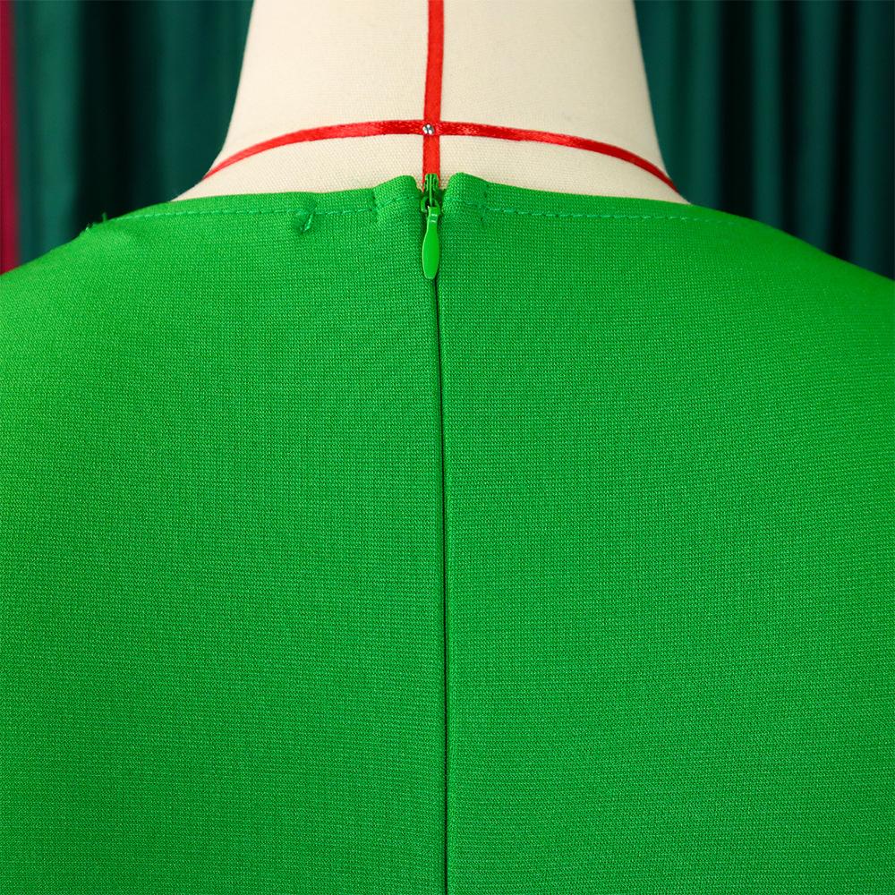 Women's Autumn and Winter Dress Temperament Elegant Office Plus Size Dresses