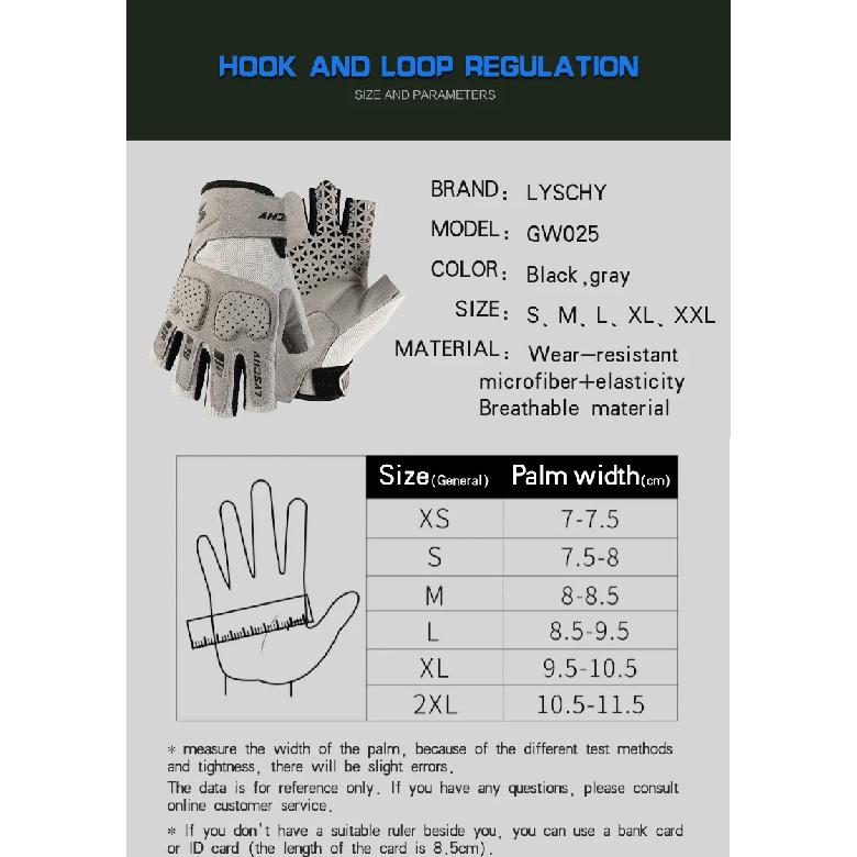 LYSCHY Motorcycle Half Finger Gloves Men Women Summer Breathable Short Motocross Guantes Anti-fall Touch Screen Motorbike Gloves