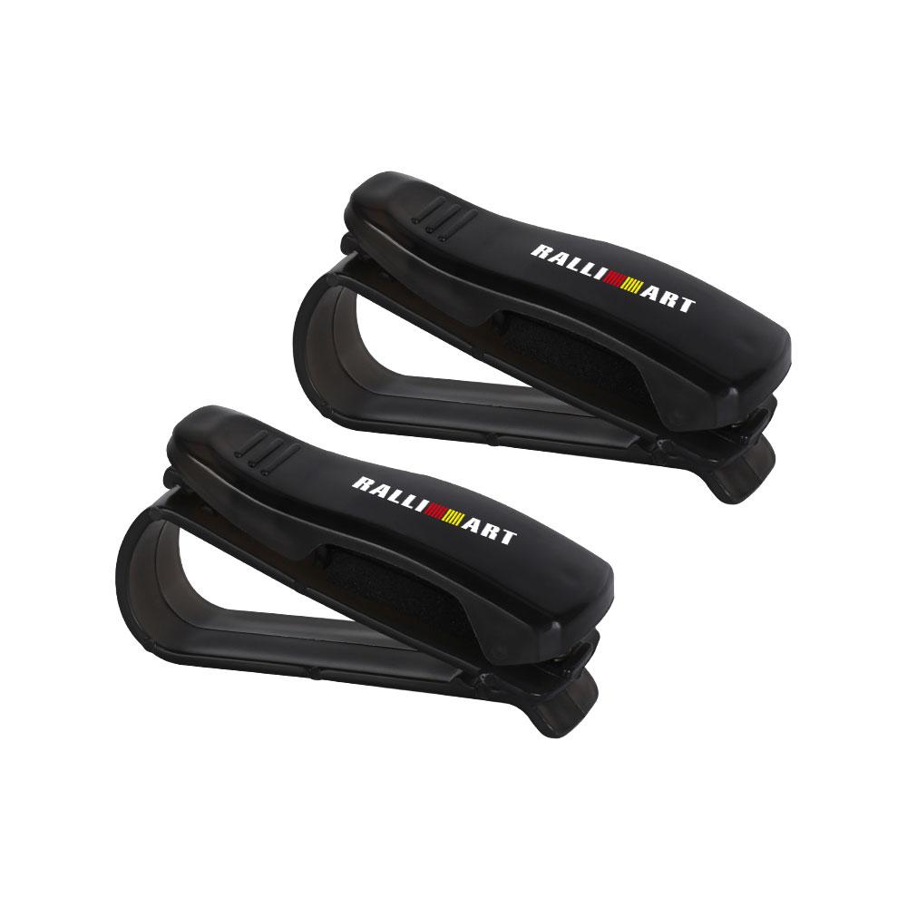 Car Eyeglass Holder Glasses Storage Clip For Mitsubishi Outlander L200 Lancer EX Asx Pajero Colt Galant RALLIART Triton