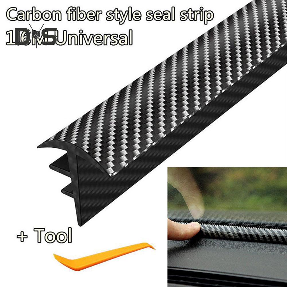 Уплотнительная наклейка на приборную панель автомобиля, 1,6 м, внутренняя полоса