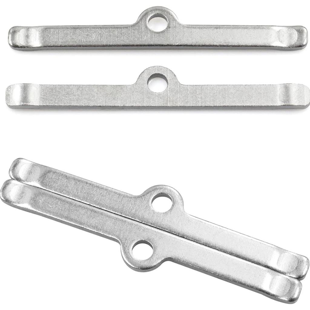 16Pcs Bolts Tabs Tall T-Bar Valve Cover Hold Down Kit T-Bar Valve Cover Center Bolts Set for SB 265 283 302 305 307 327 350 400