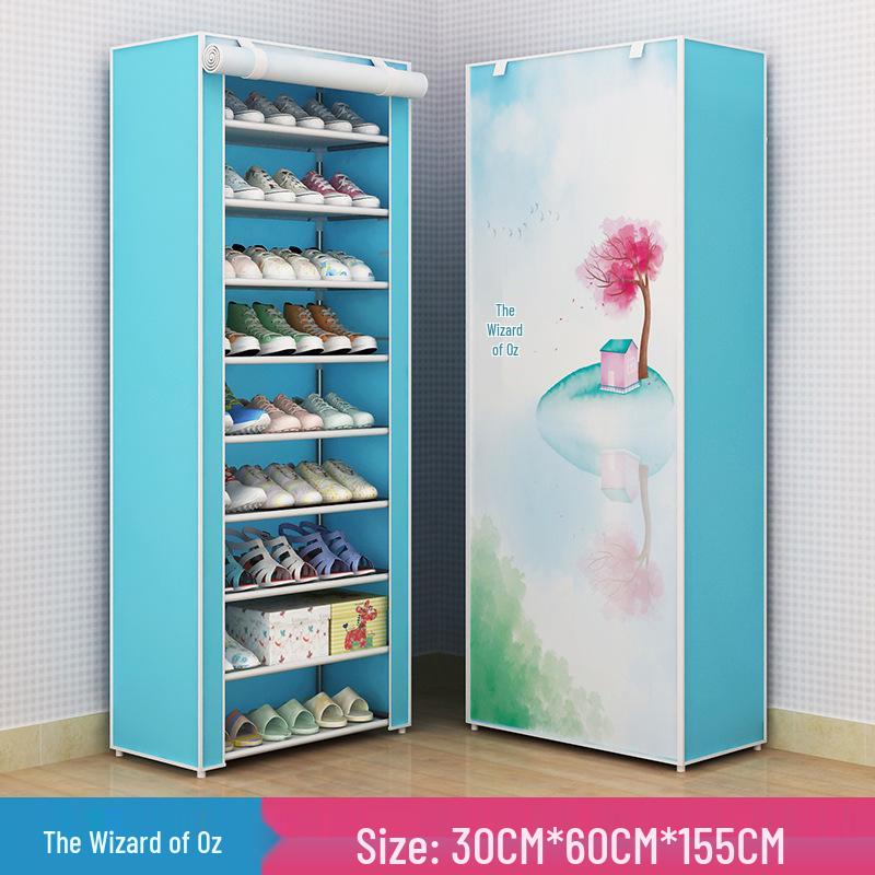 Ya Ruifan F Multi-layer Dustproof Shoe Rack for Dormitory & Foyer