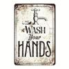 Vintage Tin Sign Wall Art Retro Farmhouse Kitchen Decor 8x12 Inches