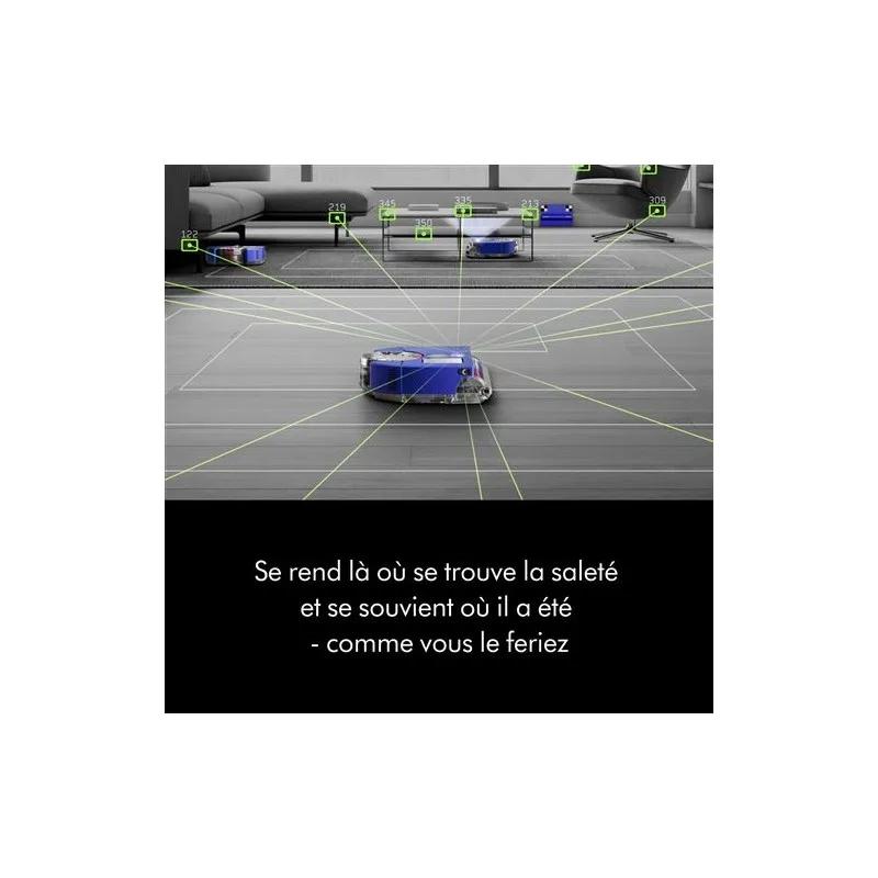 Dyson - 360 Vis Nav Rb03 - Aspirateur Robot Connecté 0.57l - Bleu - Hepa