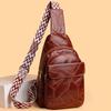 Новая женская нагрудная сумка ретро сумка-мессенджер большой вместимости женский рюкзак для активного отдыха на плечо нагрудная сумка