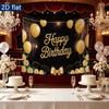 1pc Birthday & Wedding Balloon Rose Arch Party Banner Golden