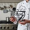 Индивидуальная металлическая табличка для кухни, Декор кухни в стиле кантри, Металлическая табличка с названием кухни, Милый подарок для кухни, Настенное искусство для кухни