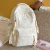 Schoolbag New Japanese ins Small Fresh Casual Backpack Girls Junior High School Student School Bag Travel Lightweight Trendy Backpack