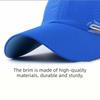 Breathable Perforated Quick-Drying Hat Letter Embroidery Travel Sports Hat  For Women Men