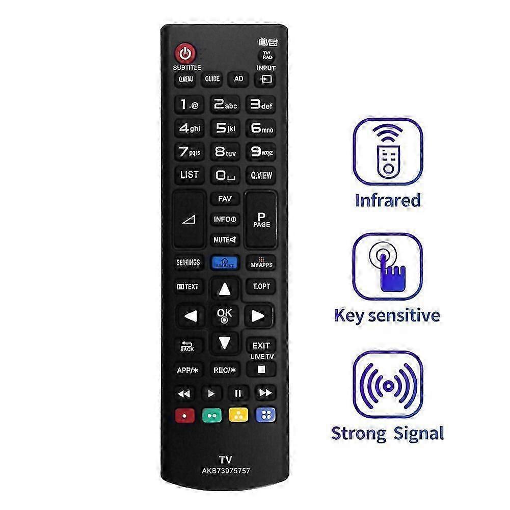 AKB73975757 Remote Replace for LG TV LB57 LB58 LB61 Series 50LB580V-ZB 42LB580V-ZM 39LB580V-ZA 47LB570V-ZF 50LB610V-ZU