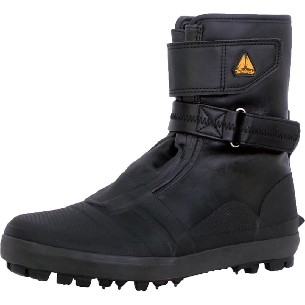 Soukaido Twin Hooves Versatile Work Shoes, Black, Size 23.0 Cm