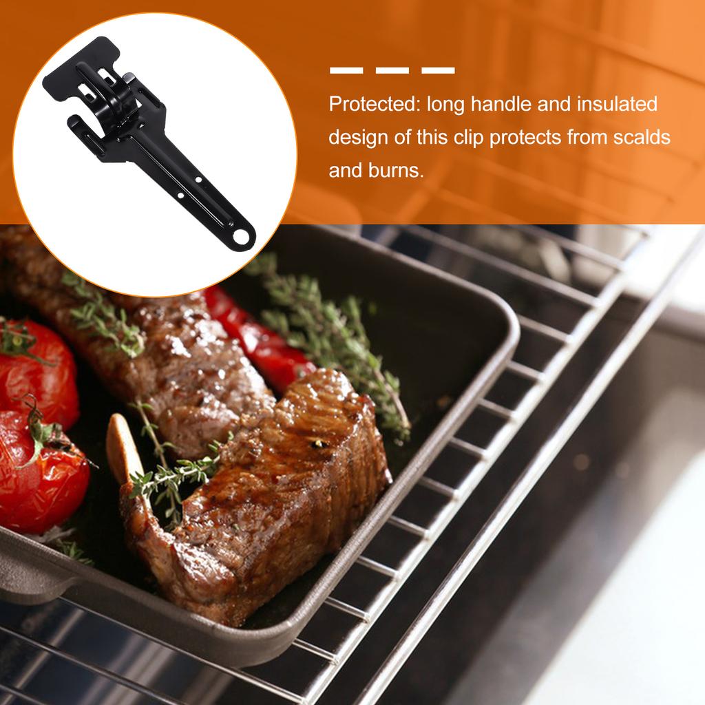 Приспособление для извлечения тарелок из духовки Зажим для горячих блюд Гриль для пиццы Противоожоговый кухонный поднос Портативный