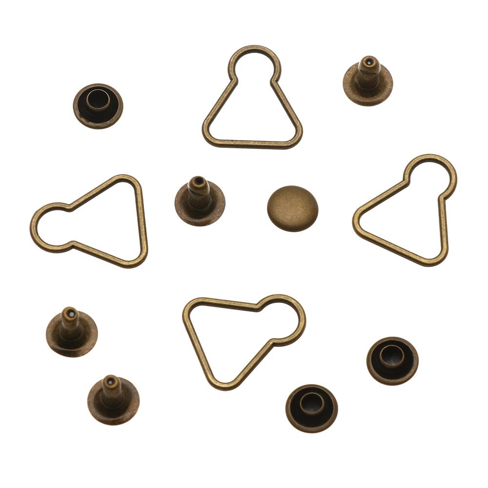 Игрушки для девочек Сделай сам Брюки в стиле тыквы Сумки Аксессуары Куклы Пряжки Кукольный ремень Пуговицы Металлическая пряжка