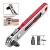 Red Elbow Bidirectional Ratchet Screwdriver Narrow Space Corner Turning Right Angle Cross Slotted Screwdriver Tool