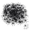 50-100Pcs Halloween Luminous Spiders Scary Trick Spider Indoor & Outdoor Haunted House Decorative Props Halloween Party Supplies