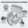 Stylish Travel Storage Bag For Mug Press Machines Craft Supplies Polyester Storage Bag with Removable Padding