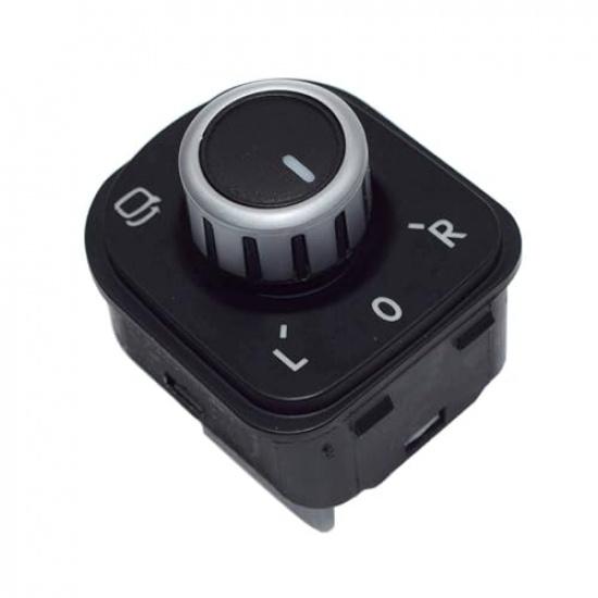 5ND959565A Exterior Rearview Mirror Control Switch Knob for VW Golf MK5 MK6 Passat B6 R32 5K0959565