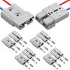 8 шт. Быстроразъем для аккумуляторов 50 А с 10/12 AWG 10-12 калибр Быстроразъем для аккумуляторов Комплект штекеров с жгутом проводов Кабели Подключение Отключение Штекер Для