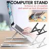 Large Plastic 10-speed Laptop Stand Foldable Convenient Laptop Booster Stand