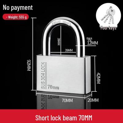 Надежный Security Padlock Shamoquan