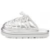 (WMNS) Hi Shine Spaceslider Шлепанцы 'Серебристый' Женские 1149033-SLVR