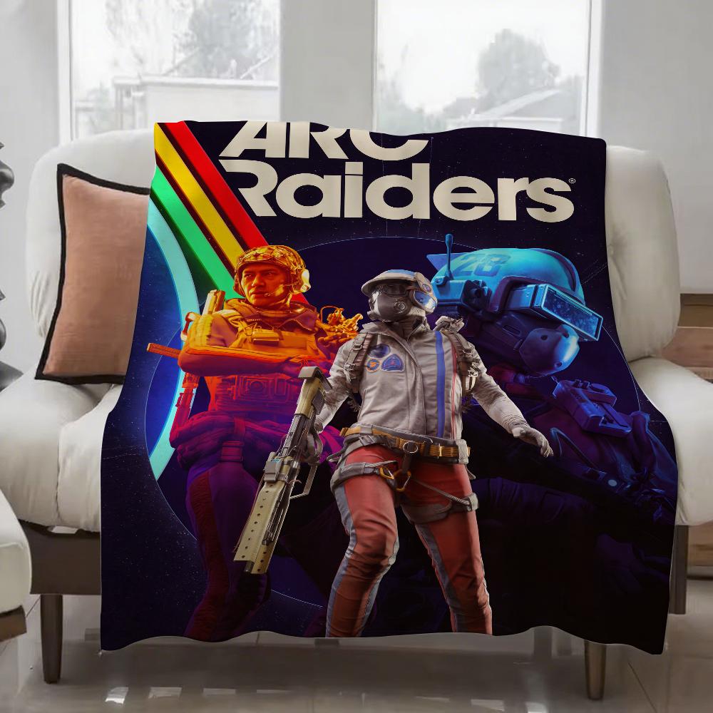Game Arc Raiders Blanket Soft and Skin Friendly For Couch Bed Napping Bedspread All Seasons Comforter