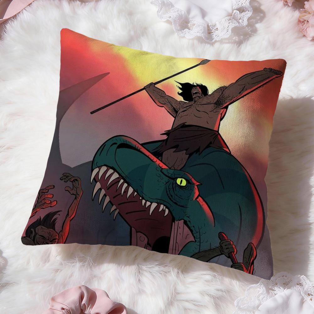 M-Movie P-Primal Cushion Cover Premium Comfort Reversible Pillow Cove -Two in One Design for Any Room & Car Interior