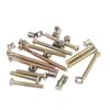 Socket Head Screws,24 Set M6 Bolts And Nuts Kit, M6 X 40mm/ 50mm/ 60mm/ 70mm/ 80mm ,Crib Screws Hardware Replacement Kit